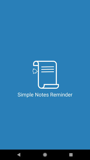 Android application Simple Notes Reminder screenshort