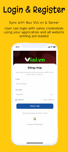 Android application Yoo Social screenshort
