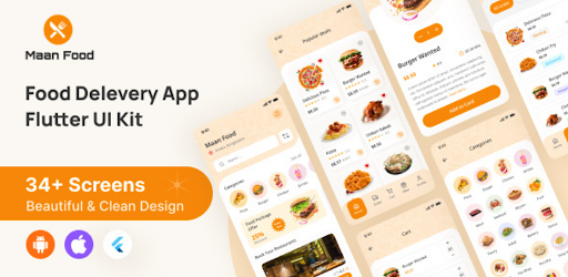 Maan Flutter Food Delivery App