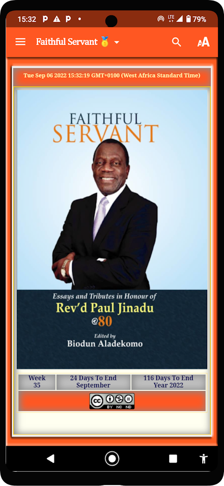 Faithful Servant Screen 1