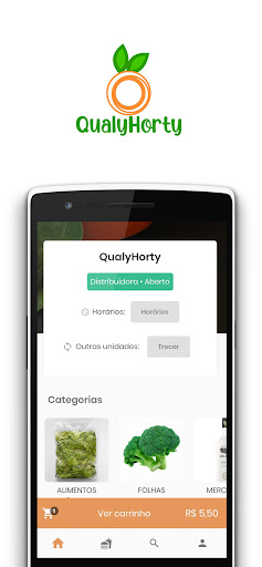 Android application Qualy Horty screenshort