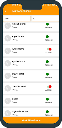 YayAdmin - For Admins/Teachers Screen 2