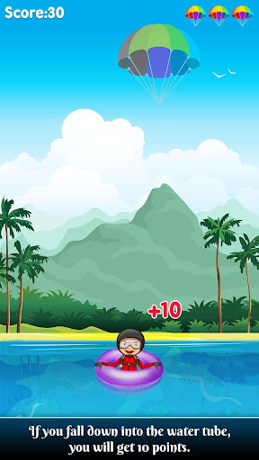 Parachute Jump Screen 2