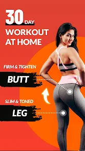 30-Day Leg Workout Challenge To Tone Thighs, Glutes