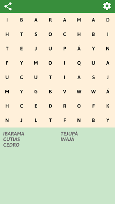 Brazilian cities Word Search - Screenshot 1