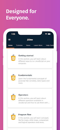 Learn JavaScript: Learn & Code Screen 2