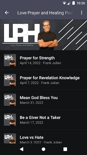Frank Julian Ministries LLC Screen 2