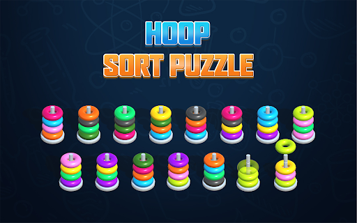 Hoop Sort Puzzle: Color Ring Stack Sorting Game 1.2 screenshots 16