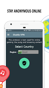 Shuttle VPN : Secure VPN Proxy Captura de pantalla