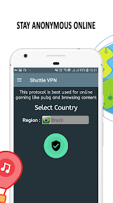 Shuttle VPN APK v2.91 + MOD (Premium Unlocked) Gallery 1