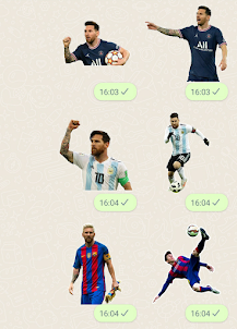Figurinhas do Messi