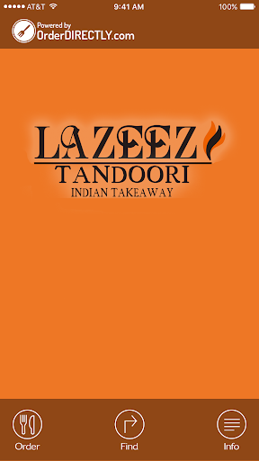 Android application Lazeez Tandoori, Edgware screenshort