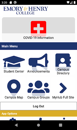 Android application E&H MyHub screenshort