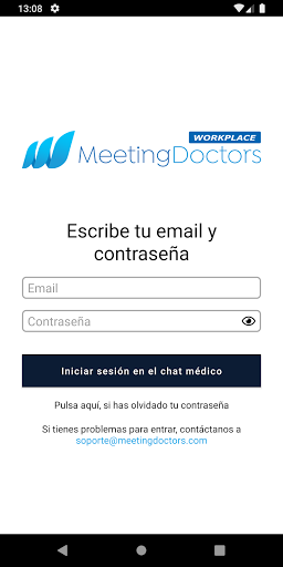 MeetingDoctors Workplace Screen 2