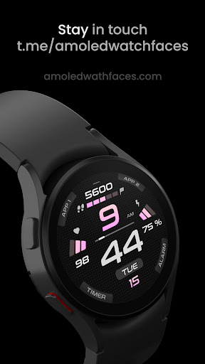 SPORT xDark Watch Face screenshot 6