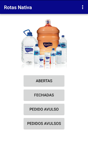 Android application Rotas Nativa screenshort