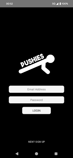 Android application Pushies screenshort
