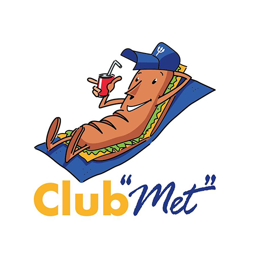 Club met logo