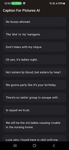 AI: Caption For Pics Latest Screen 2
