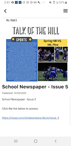 Spring Hill Bears Screen 3