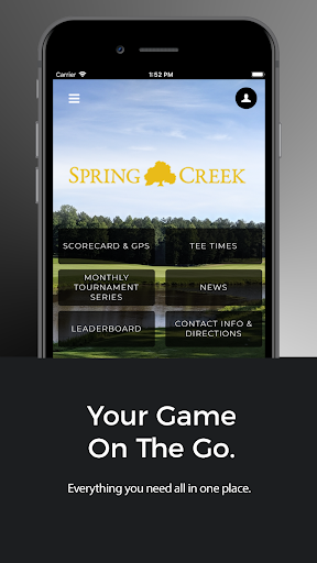 Android application Spring Creek Golf Club - VA screenshort