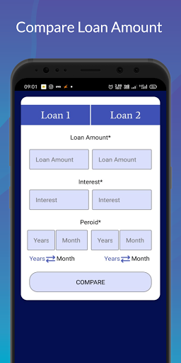 EMI Calculator - Loan/Tax/Gst Screen 3