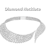 diamond necklace icon