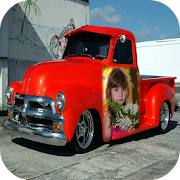 Pickup Truck Photo Frame  Icon