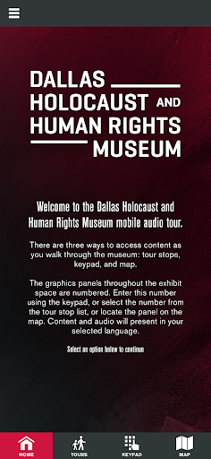 DHHRM Audio Tour Screen 2