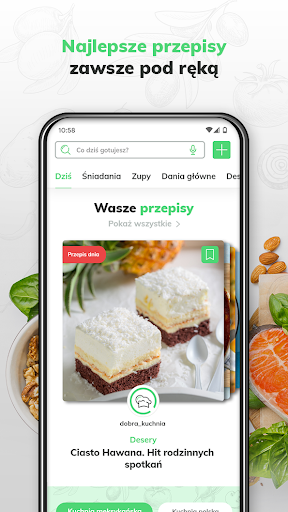 Android application Smaker - przepisy, dieta screenshort