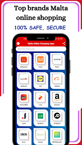 Malta Online Shopping Screen 2