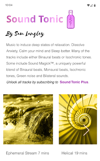 Sound Tonic - Therapy Music Screenshot