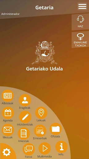 Android application Getaria GERTU screenshort