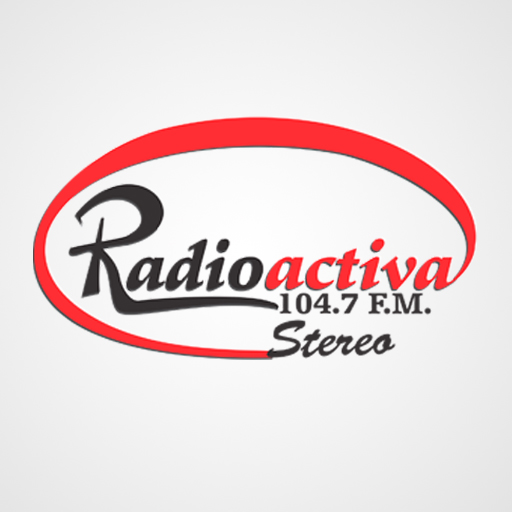 Radioactiva 104.7 logo