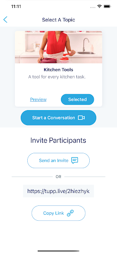 TuppLive Screen 2