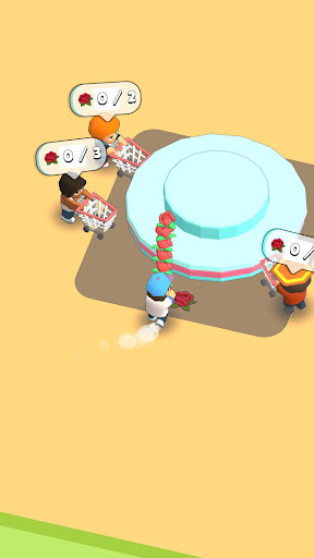 Android application Flower Shop 3D screenshort