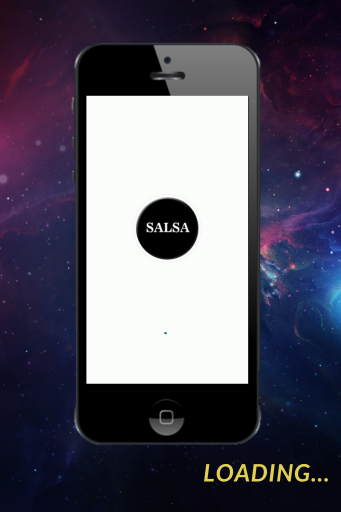 Android application salsa ringtone screenshort