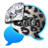 GO SMS THEME/BlueLeopard4U icon