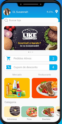 Economize BR - Delivery Screen 2