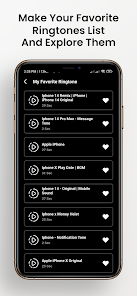 Screenshot 7 iPhone All Ringtones Download android