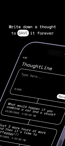 ThoughtLine Screen 2
