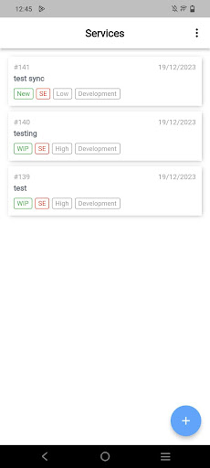 Android application CS 365 screenshort