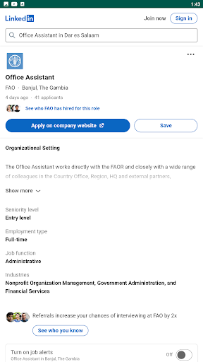 Gambia Jobs