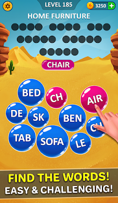 Word Bubble Puzzle - Word Game - Screenshot 3