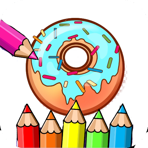 donut coloring book