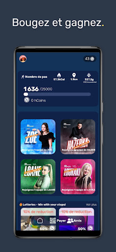 Android application Huch Rewards screenshort