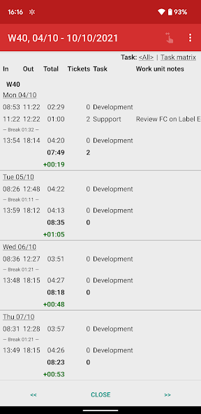 Time Recording - Timesheet App 7.74 APK + Mod (Unlimited money) untuk android