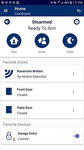 Android application Ackerman Security screenshort