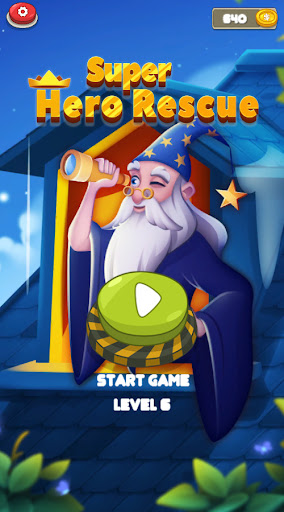 Android application Super Hero Rescue screenshort