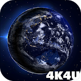 4K Earth Planet Video Live Wallpaper icon